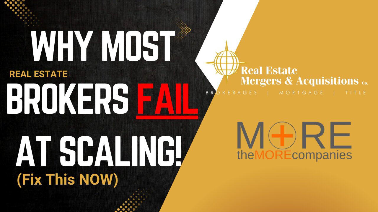 The Biggest Mistake Brokers Make & How to Fix It | REMA & M+RE Conversation