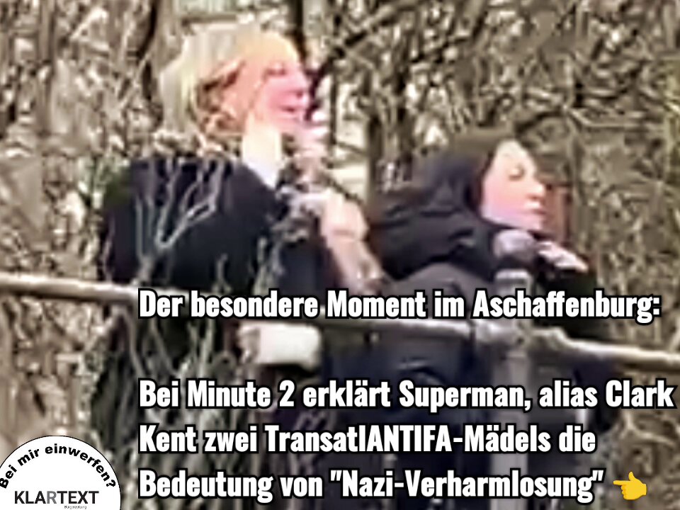 Der besondere Moment in #Aschaffenburg am 26.01.25