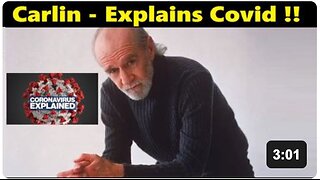 George Carlin - Explains Covid in 3 minutes !!