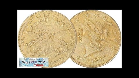 NUOBESTY 2pcs US Coins 1893 Liberty Head Twenty Dollars Commemorative Old Coin Review