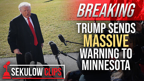 BREAKING: Trump Sends MASSIVE Warning to Minnesota