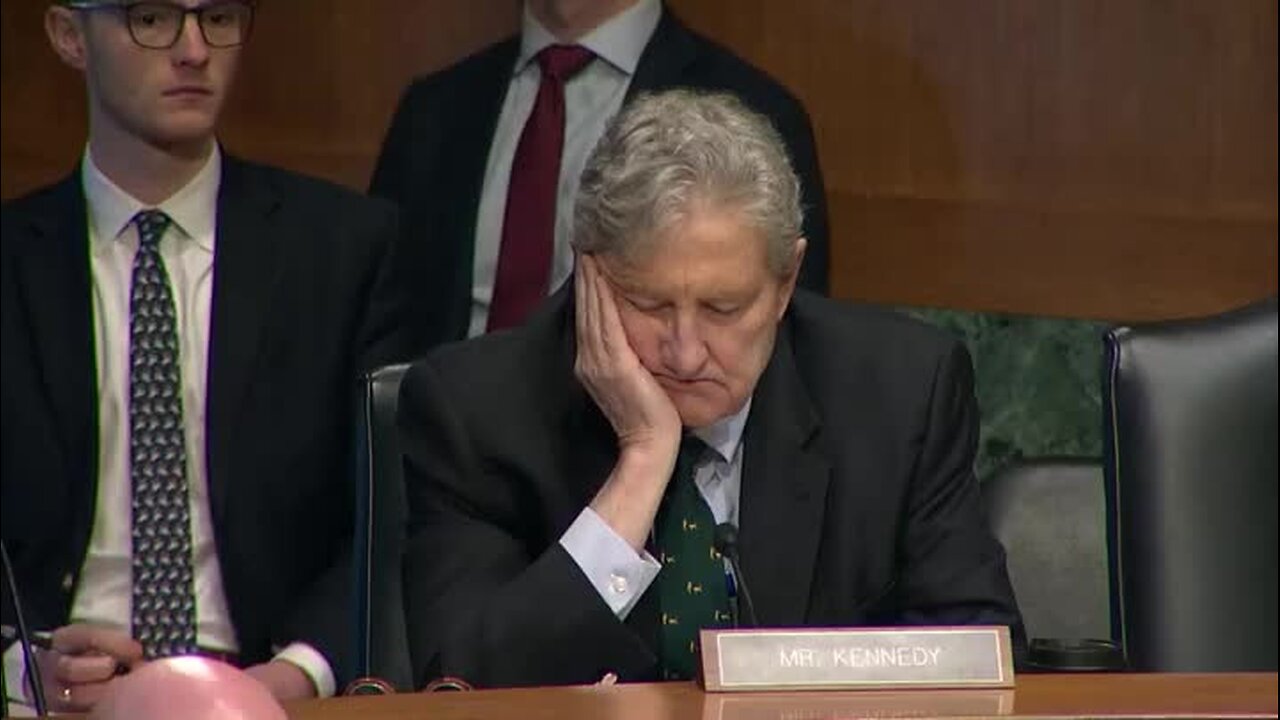 Sen. Kennedy to SEC Nominee Paul Atkins: ‘Is It True that Sen. Hagerty Has a Tattoo of The Back Street Boys on His Lower Back?’