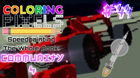 Coloring Pixels - Speedpainting The Whole Book! #44 (Community 4)