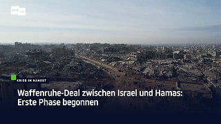 Waffenruhe-Deal zwischen Israel und Hamas: Erste Phase begonnen