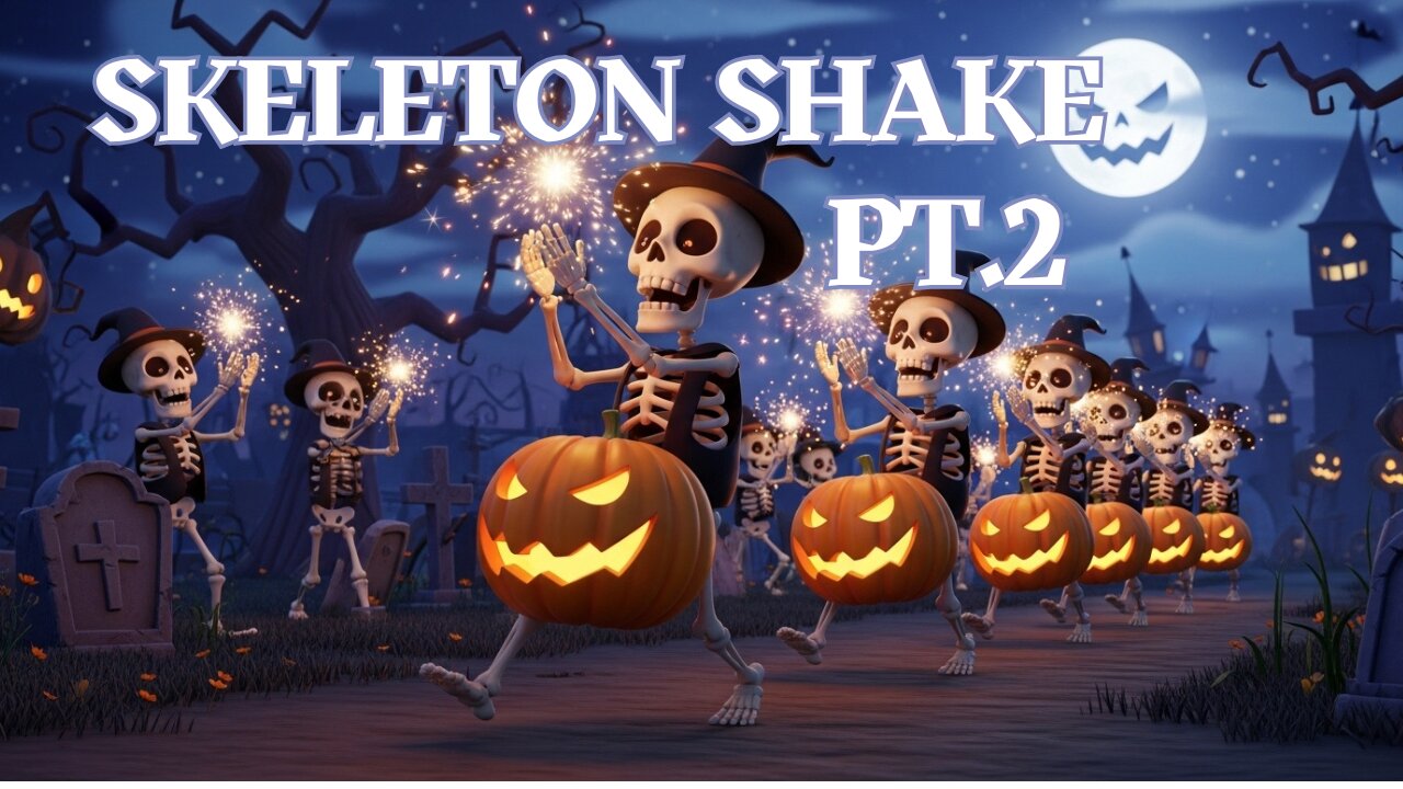 Skeleton Shake Pt.2 - Fun Kids Sing-a-long