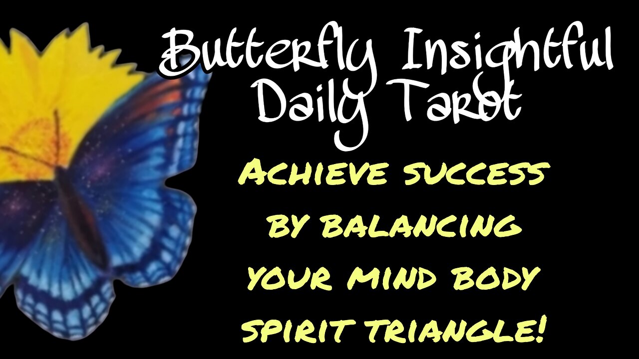 Achieve success by balancing your mind body spirit triangle! Transform! #tarotreading #shorts #love