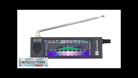 4.3" Software Defined Radio SDR Radio Receiver 100K-149MHz Digital Demodulation Short Wave Review