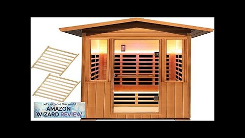 OUTEXER Outdoor Sauna Far Infrared Saunas Dry Sauna Room Red Cedar Review