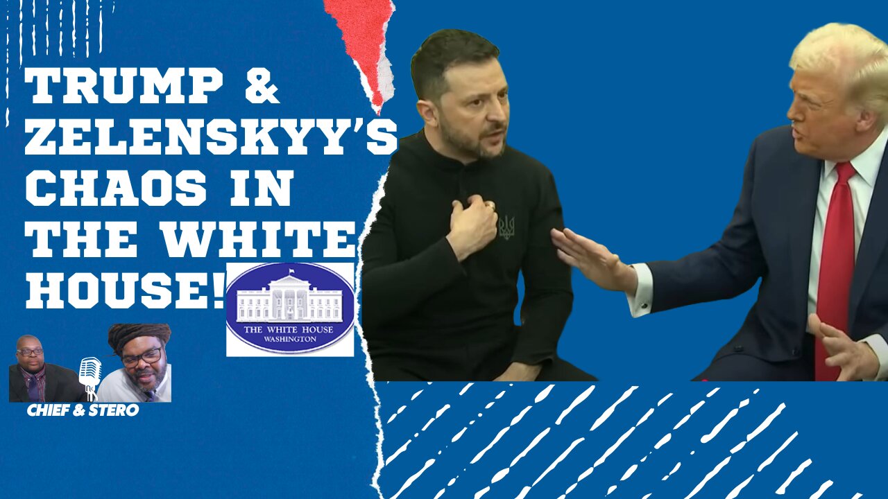 Trump and Ukrainian 🇺🇦 President Zelenskyy's Chaos in the WhiteHouse