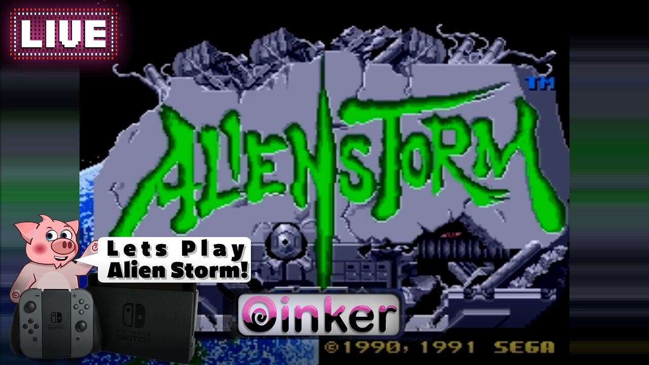 Lets play Alien Storm!