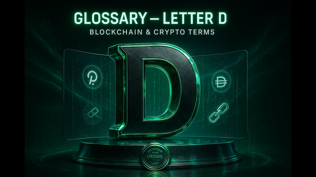 Blockchain & Web3 Glossary - Lettre D