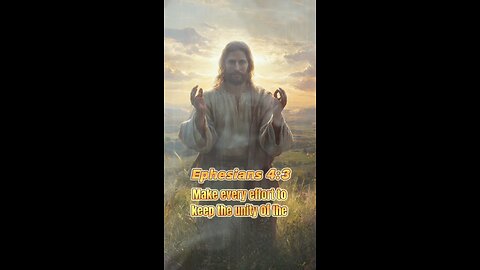 Bearing With One Another in Love | Ephesians 4:2-3 & Philippians 2:3 #dailybibleinspiration #jesus