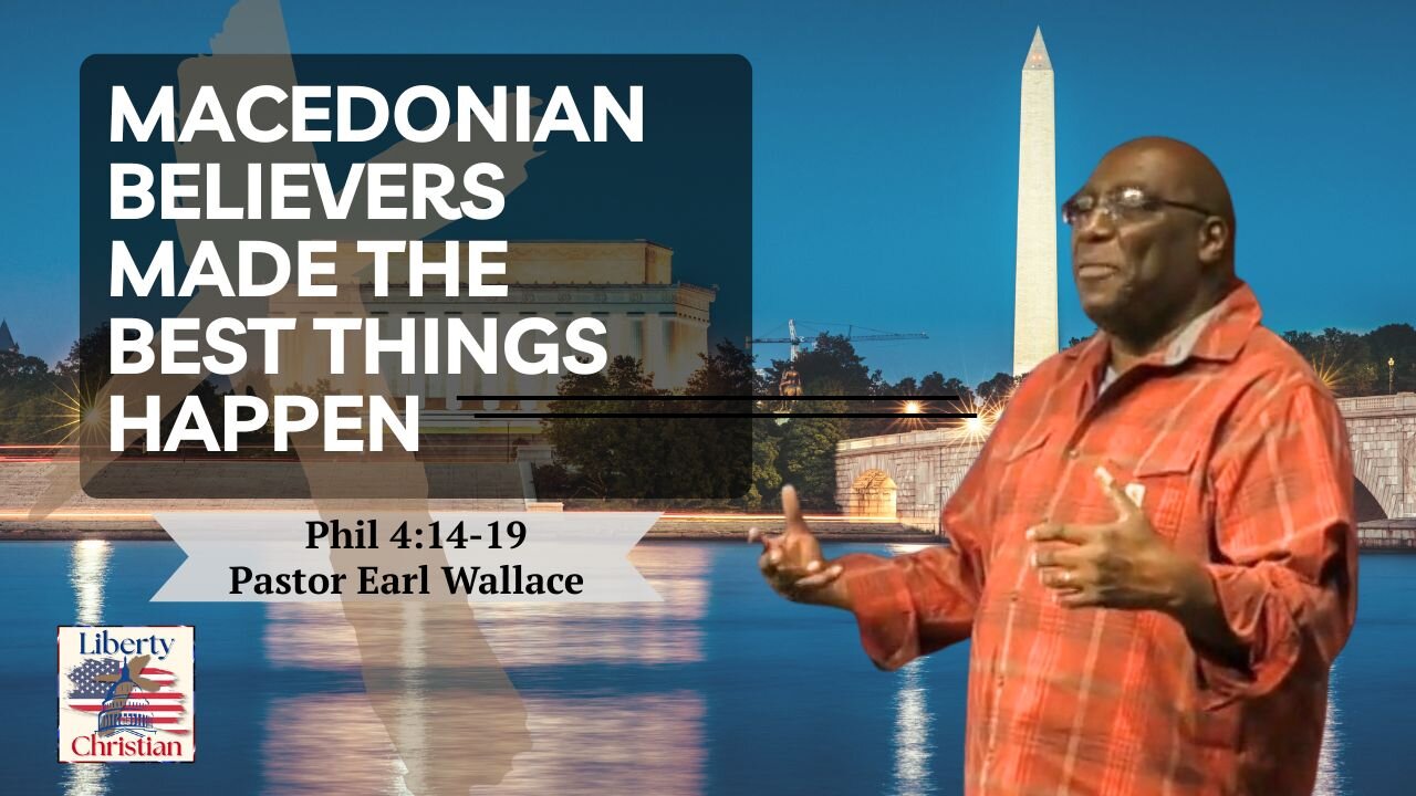 Macedonian Believers Made The Best Things Happen