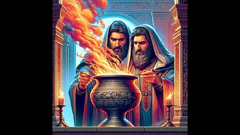 Leviticus 10:1- 20 Nadab and Abihu, the sons of Aaron offered profane fire before the Lord.