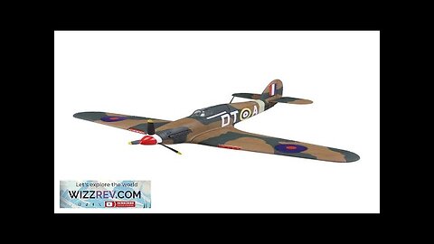 Nicesky Hurricane MK.1A 700mm Wingspan Warbird RC Airplane KIT Kit Review