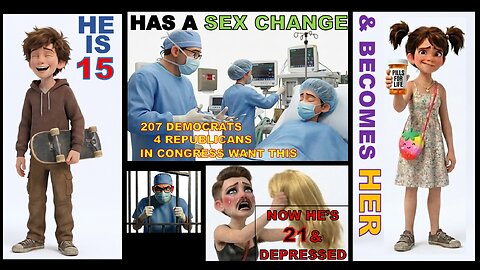 Democrats Keep Defending Sex Reassignment SURGERIES ON KIDS & Puberty Blocker Pills