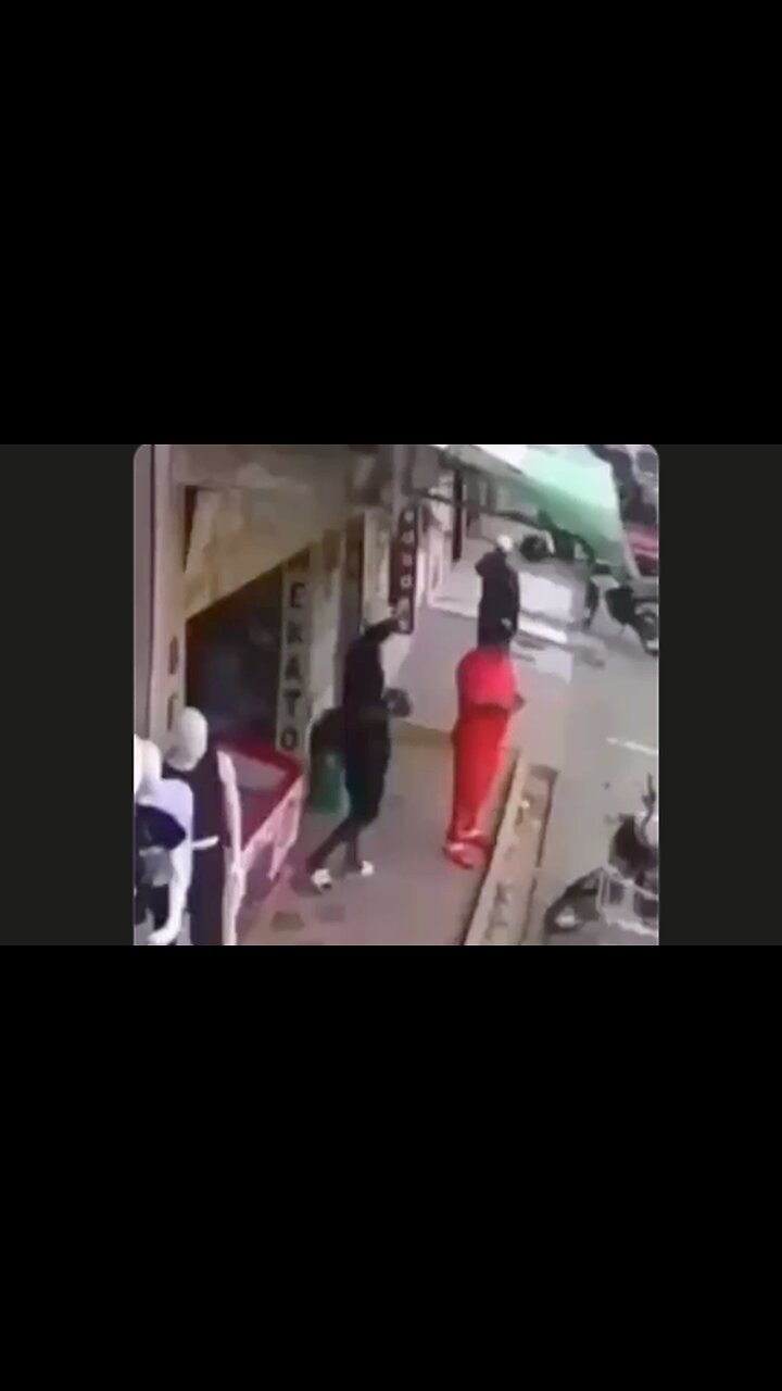 Clueless. Someone is trying to assassinate him but he has no idea the assassins gun has jammed.🔫