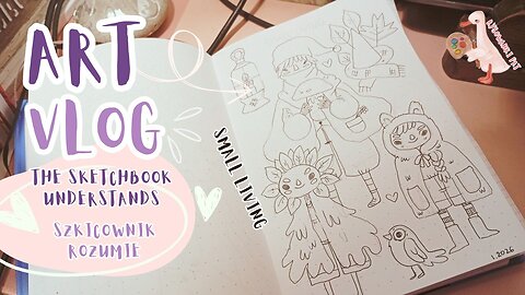 My art vlog 🌟✏️ draw with me 🍄 art asmr
