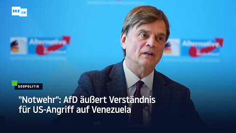 "Notwehr": AfD äußert Verständnis für US-Angriff auf Venezuela