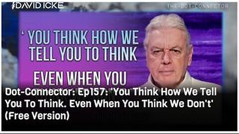 David Icke - Mind Kontrol (WETIKO, Hegelian Dialectic, & the Trump’s Satanists)