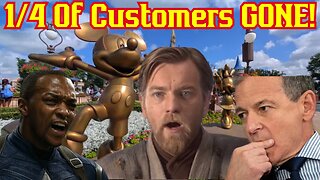Disney Loses 25% Of Customers After Massive Marvel, Star Wars, Pixar Failures! Walt Disney World