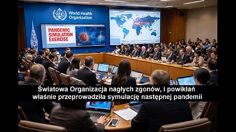 Światowa Organizacja nagłych zgonów, i powikłań właśnie przeprowadziła symulację następnej pandemii