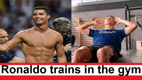 Cristiano Ronaldo showed how he does another workout in the gym