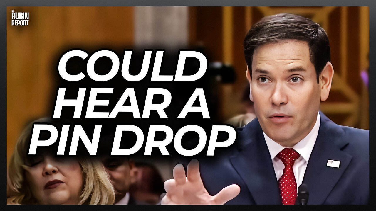 Listen to Room Go Quiet as Rubio Says the Ugly Truth About Iran