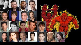 Animated Voice Comparison- Human Torch (Fantastic Four)