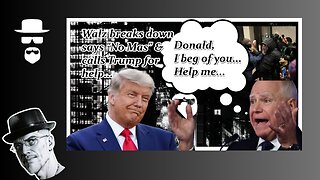 TAMPON TIMMY "NO MAS" & BEGS TRUMP FOR HELP...