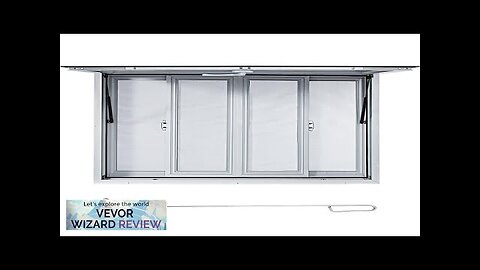 VEVOR Concession Window 53 x 33 inch Aluminum Alloy Food Truck Service Review