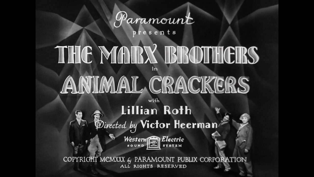 Marx Brothers - Animal Crackers (1930)