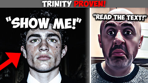 Sam Shamoun UNEQUIVOCALLY PROVES The TRINITY is TRUE To a Jehovah's Witness