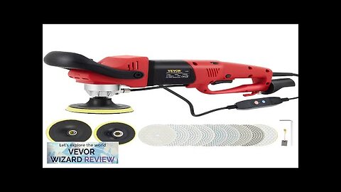 VEVOR Wet Polisher Grinder 6 Variable Speed Buffing Machine & 8PCS Polishing Review