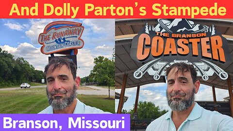 HUGE Branson Adventure: Mountain Coasters & Dolly Parton’s Stampede! 🎢🍽️