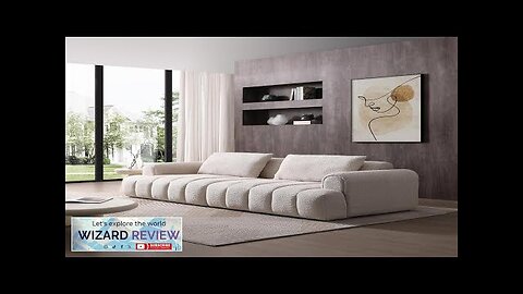 100" Modular Combination Sofa Modern Minimalist Sofa Sectional Sofa Teddy Velvet Material Review