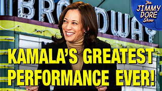 Drunken Kamala Comes To Broadway!