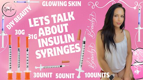 LETS TALK ALL SIZES SYRINGES & WHAT ONES BEST FOR WHAT