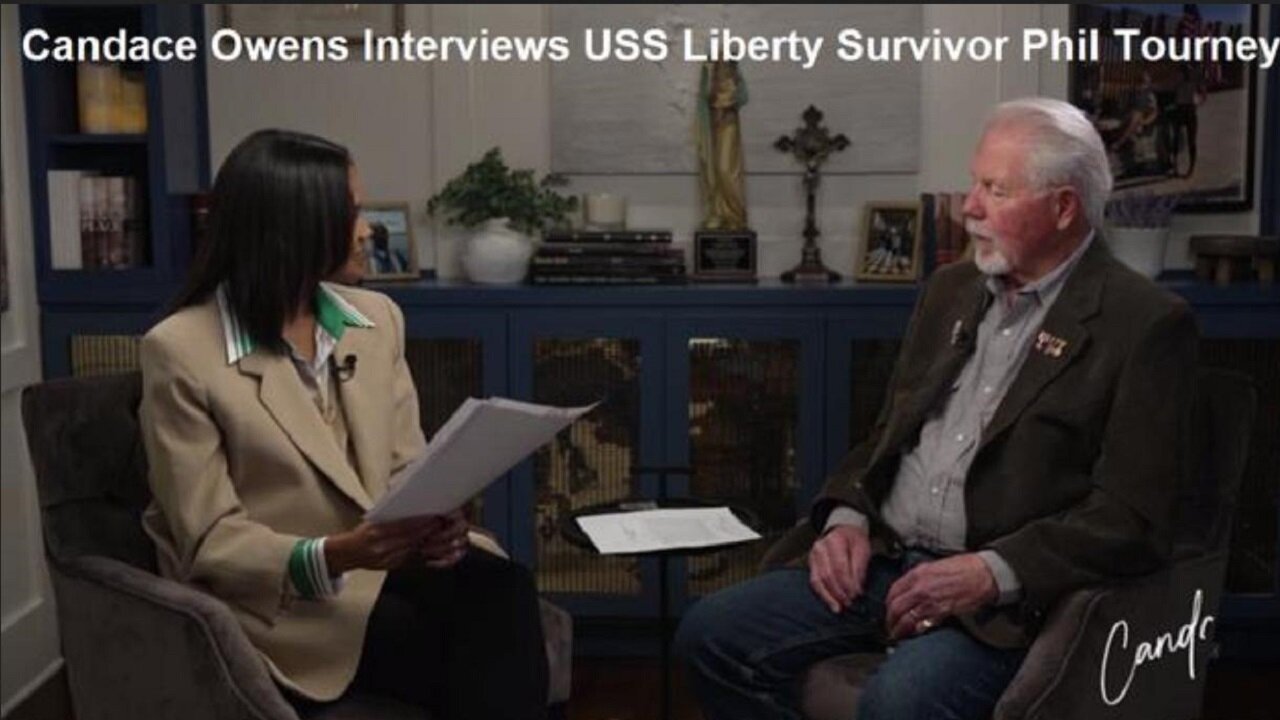 Candace Owens Interview with Phil Tourney, Survivor of USS Liberty (12/10/24)