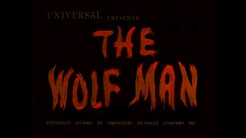 the wolf man