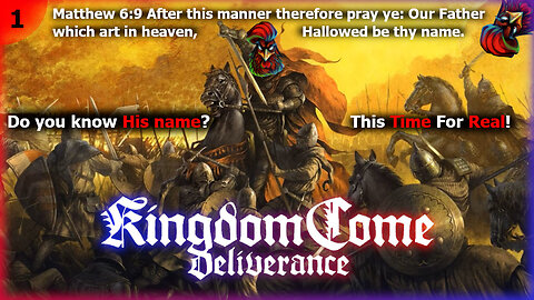 ⛪🙏🕯 Kingdom Come: Deliverance #1 | Chillin With Chicken #037 | Chill | Chat | Game⛪🙏🕯