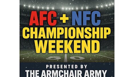 AFC + NFC Championship Weekend is HERE | Who's Making the Super Bowl?