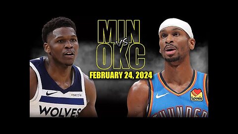 Oklahoma City Thunder vs Minnesota Timberwolves Thunder Full Game Highlights - February | NBA Season