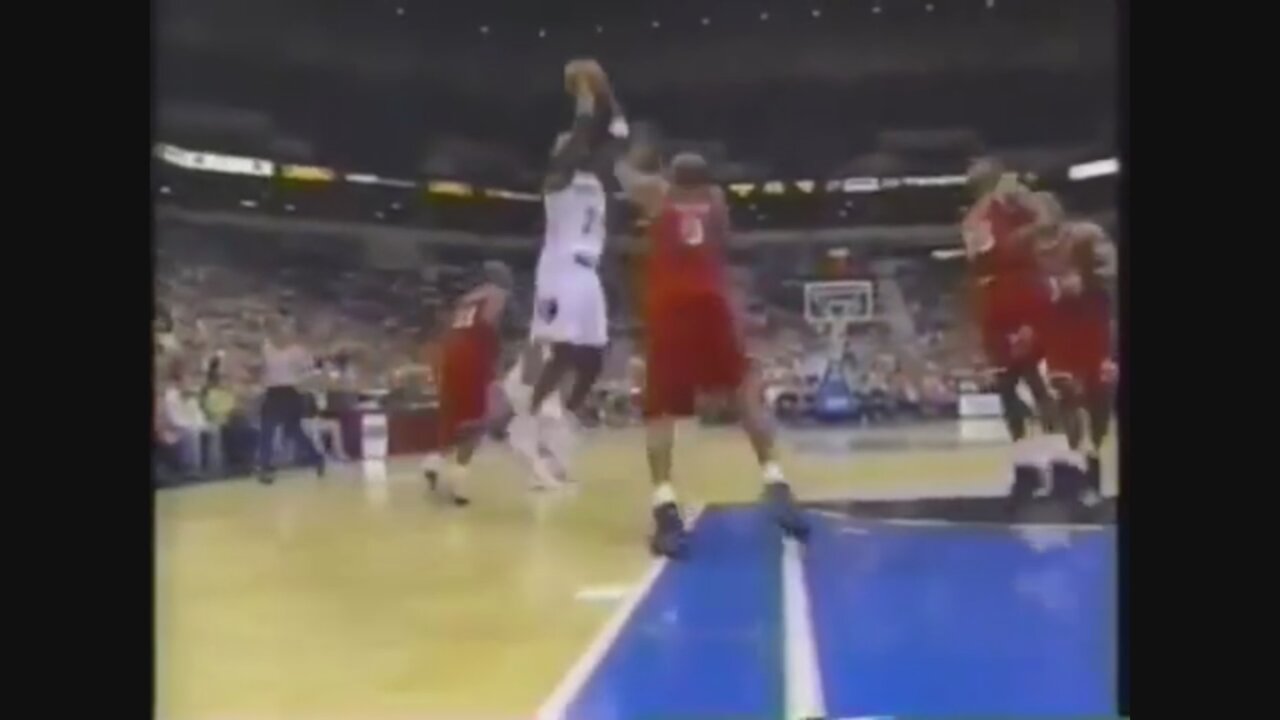 Kevin Garnett 15 Points 8 Ast Vs. Heat, 1996-97.