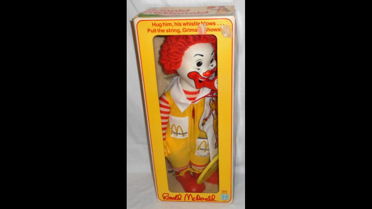 1978 Hasbro Ronald McDonald doll