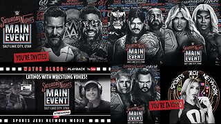 WWE Saturday Night’s Main Event Watch Along LIVE | Cody Rhodes vs Drew McIntyre | CM Punk vs Jey Uso