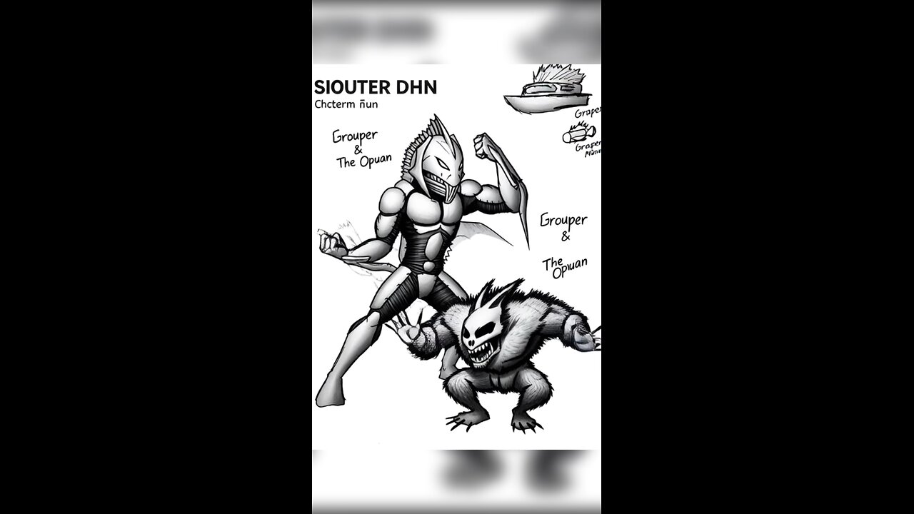 Grouperman & the opossum