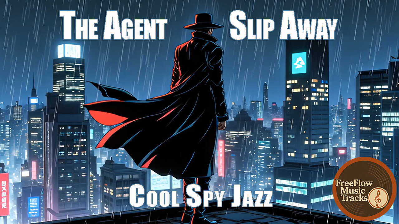 The Agent Slip Away | Cool Jazz Spy Theme (Royalty Free)