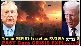 Douglas Macgregor Trump BACKS ISRAEL as GAZA BURNS Iran and Russia THREATEN WAR Region in CHAOS