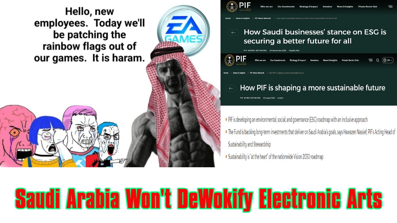 What Happens if Saudi Arabia Buys EA?